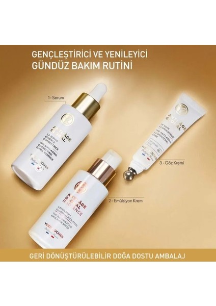 Leke Karşıtı 30 Spf Emülsiyon Krem - Yenileyici Yaşlanma Karşıtı Bitkisel Kök Hücre Bakımı / Anti-Age Global 8 Farklı Yaşlanma Karşıtı Etki - Skualen & Vitamin E 50 ml fırsatları