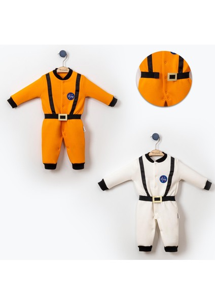 Nasa Astronot Temalı Kolej Yaka Polarlı Tulum fiyatları