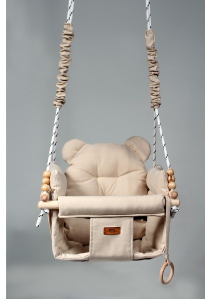 Çocuk Pufy Emniyet Kemerli Salıncak Çocuk Salıncak