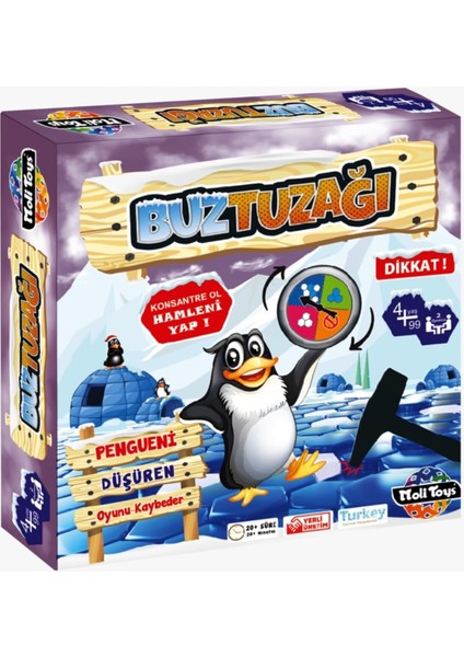 Penguen Buz Tuzağı Buz Kırma Buz Oyunu V2