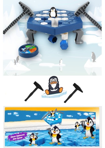 Penguen Buz Tuzağı Buz Kırma Buz Oyunu V2