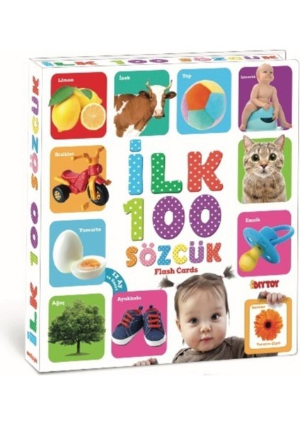 Ilk 100 Sözcük Kelime Zeka Oyun Kartları