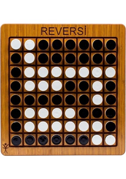 Ahşap Reversi, Reversi Oyunu, Strateji, Akıl Oyunu