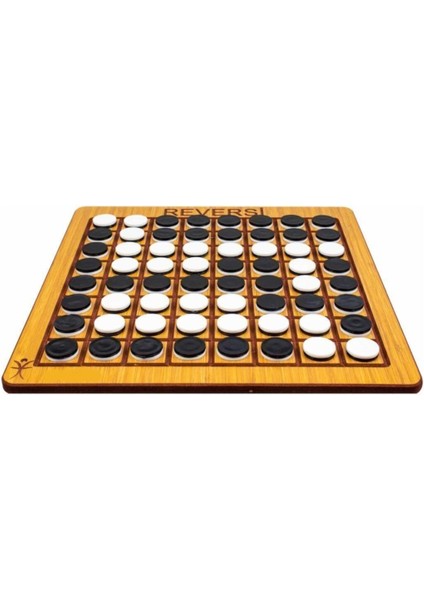 Ahşap Reversi, Reversi Oyunu, Strateji, Akıl Oyunu