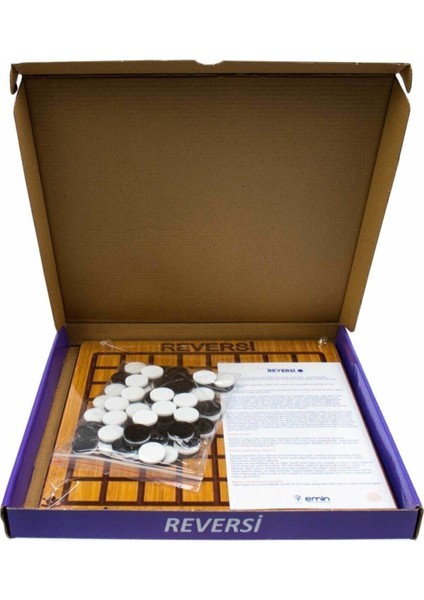 Ahşap Reversi, Reversi Oyunu, Strateji, Akıl Oyunu