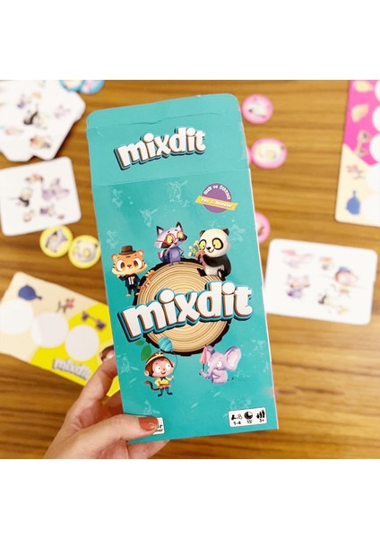 Mixdit, Okul Öncesi Dikkat ve Görsel Algıyı Geliştiren Kutu Oyunu 3-5 Yaş