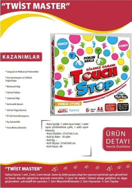 Twist Master Denge Oyunu 8681511001612 fiyatları