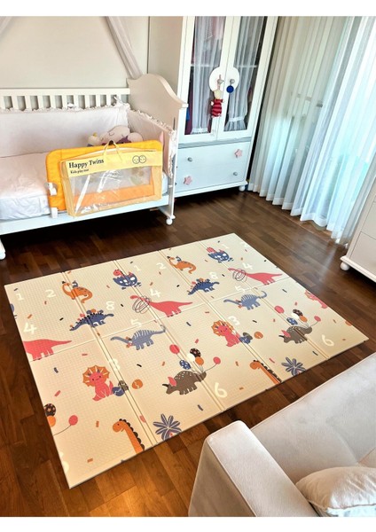 Tekno Trust Dino Road Katlanabilir Çift Taraflı Oyun Matı 150X200X1CM fırsatları