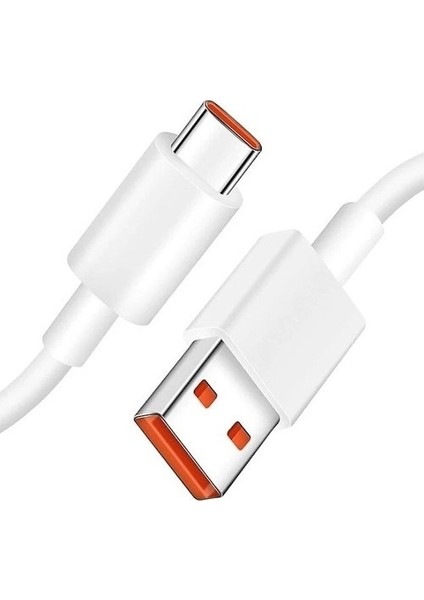 Xiaomi Uyumlu Type-C Android Hızlı Şarj Kablosu