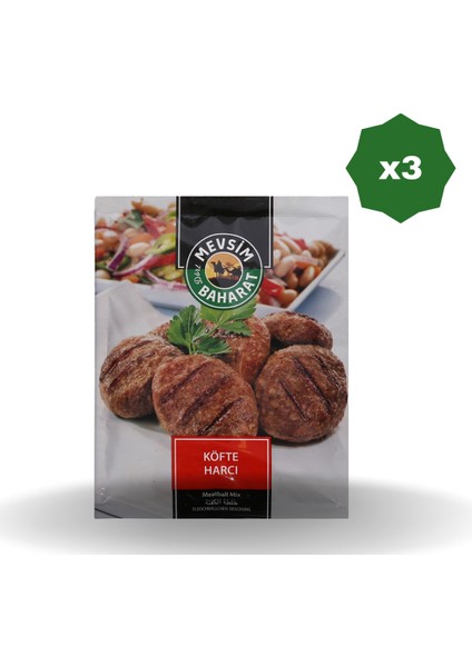 Köfte Harcı 100 gr x 3 Adet