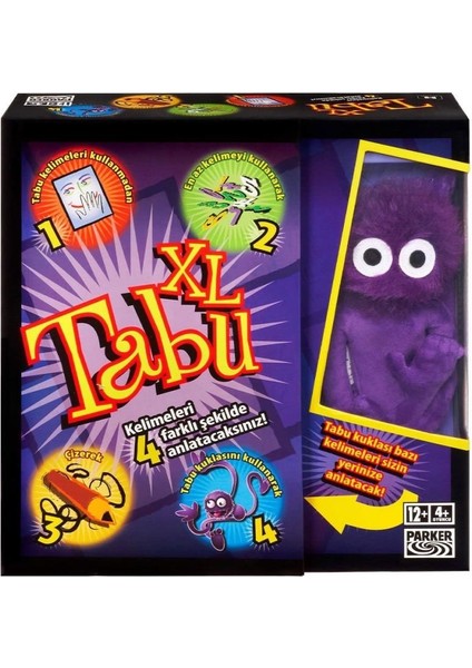 04199 Hasbro Gaming - Tabu Xl +12 Yaş