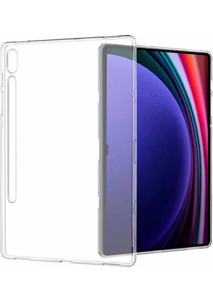 Samsung Galaxy Tab S9FE+ Plus X610 Uyumlu Şeffaf Silikon Kılıf