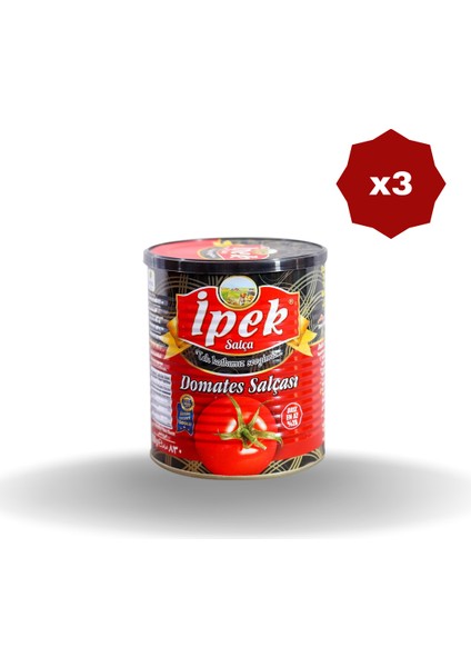 Ipek Domates Salçası 830 gr x 3 Adet