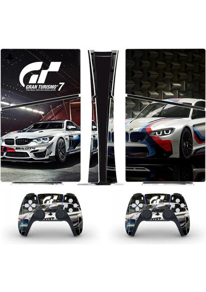 Kt Grup Gt Sport Playstation 5 Slim Dijital Versiyon Sticker Kaplama Seti