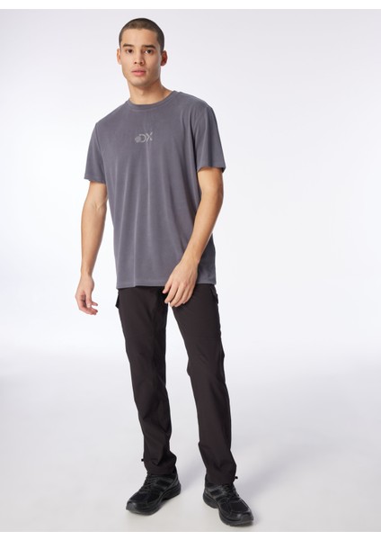 Antrasit Erkek T-Shirt D4SM-TST3282 modelleri