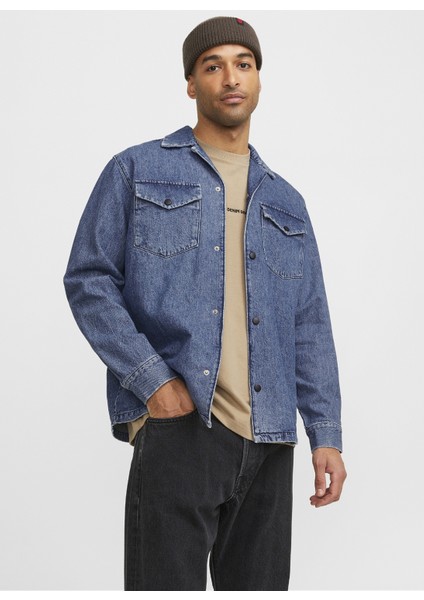 Relaxed Mavi Erkek Denim Gömlek Rddrob Overshırt Denım Rı 310 Noos modelleri