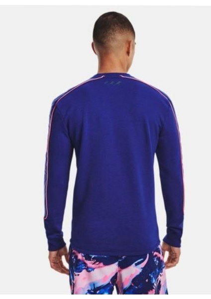 Lacivert Erkek T-Shirt 1383233-410 Ua Run Anywhere Ss