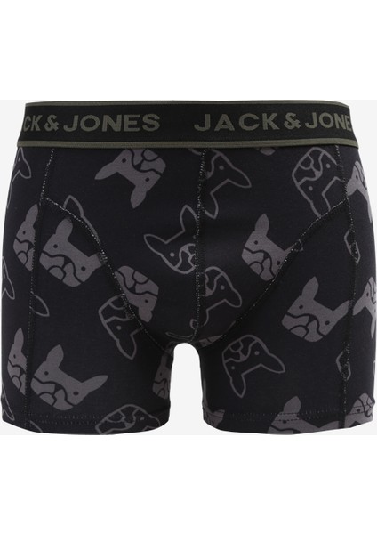 Siyah Erkek Boxer 12262295_JACDARK Bulldog Trunk Try