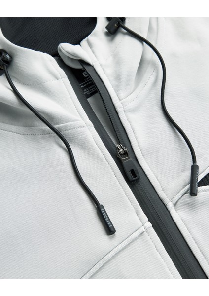 2xi-Lock M Full Zip Hoodie Sweatshirt Erkek Gri S241035-035 fırsatları