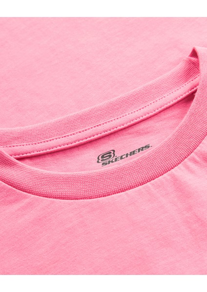 Essential G Short Sleeve T-Shirt Büyük Kız Çocuk Pembe SK232139-611