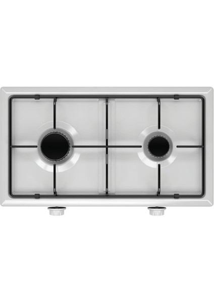 Evii Çetintaş 202 T Lpg'li Doğalgaz Dönüşümlü Emniyetli Ikili Ocak 202