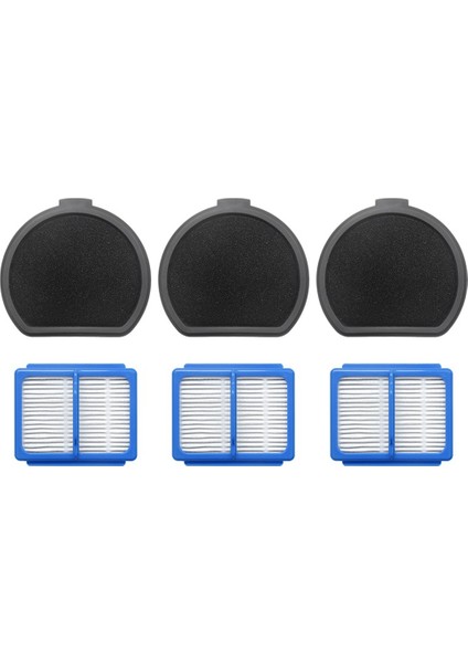 6 Pcs Hepa Filtre QX9-1-50IB Askqx9 Elektrikli Süpürge Filtresi Pamuk Yedek Aksesuar Parçaları (Yurt Dışından)