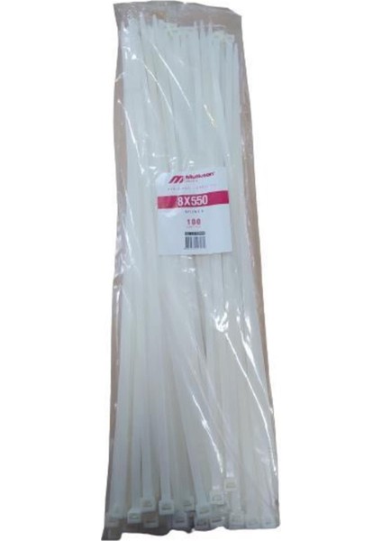 8X550MM Kablo Bağı (100LÜ Paket) Kli 062 129