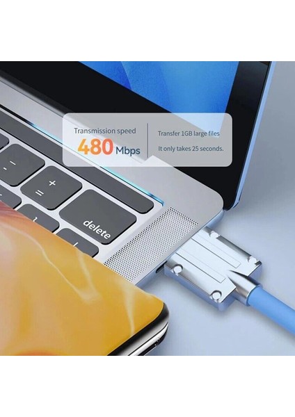 120W 6A Süper Hızlı Şarj Sıvı Silikon Kablo USB Tip-C Şarj Veri Kablosu 180 Derece Dönebilen Arayüz ile 1m (Yurt Dışından) indirimleri