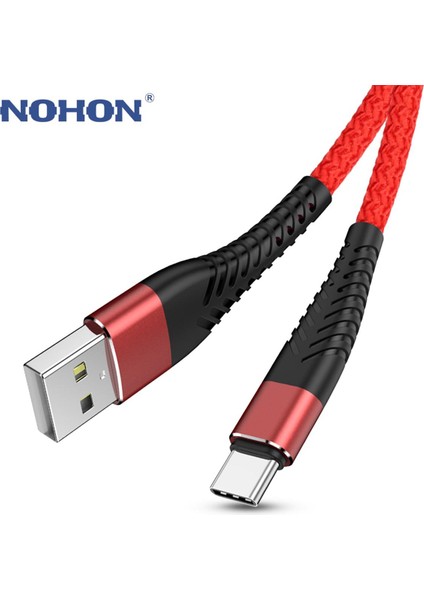 20CM 1m 2m 3m Hızlı Şarj USB Tipi C Kablosu Samsung Xiaomi Huawei Için Usbc Tip-C Şarj Cihazı Kökenli Cep Telefonu Kablosu Kısa Uzun (Yurt Dışından)