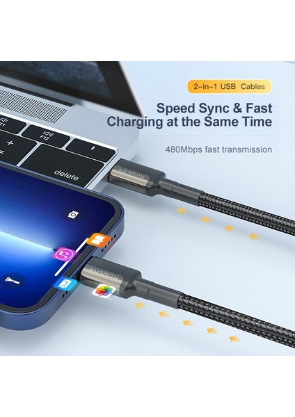 Kuulaa USB C Kablosu iPhone 13 12 11 Pro Max x Xs iPad Pd 30W Hızlı Şarj Kablosu USB Tip C Yıldırım Kablosu Tel Macbook Için (Yurt Dışından) fırsatları