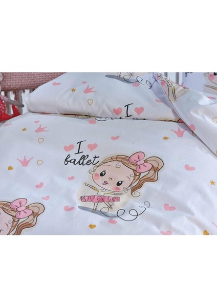 Ballerina Nevresim Takımı Pembe - Bebek modelleri