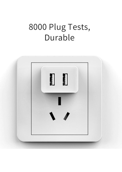 Phomax Çift USB Şarj Aleti Ab Tak 5V2.1A Duvar Şarj Cihazı Cep Telefonu Şarj Mini Seyahat Adaptörü iPhone Samsung Xiaomi Redmi Için (Yurt Dışından) modelleri