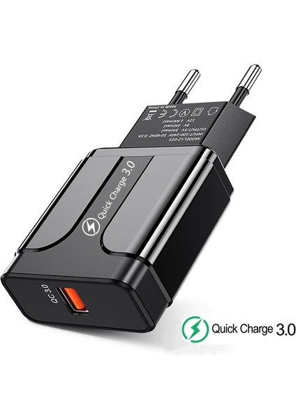 USB Şarj Aleti Hızlı Şarj 3.0 18W Qc 3.0 4.0 Hızlı Şarj Cihazı USB Şarj Cep Telefonu Şarj Cihazı iPhone x Samsung Xiaomi Tablet Için (Yurt Dışından)