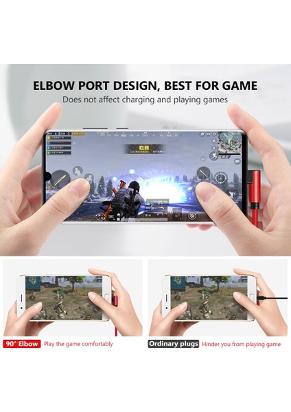 Mikro USB Kablosu Samsung S7 Huawei Xiaomi Redmi Lg 1 M 2 M 3 M Hızlı Şarj Data Sync USB Kablosu 90 Derece Dirsek Şarj Kablosu (Yurt Dışından) indirimleri
