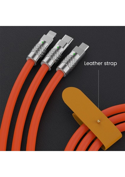 In 1 USB C Kablosu 100 W Süper Hızlı Şarj Cihazı Çinko Alaşımı USB Tip C Mikro USB Silikon Mecha iPhone Şarj Cihazı Için Hızlı Şarj Kablosu (Yurt Dışından) fiyatları