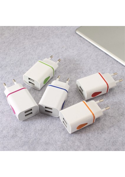 Hızlı Şarj 2 Port USB iphone Şarj Cihazı 11 Ab Tak Duvar Cep Telefonu Şarj Adaptörü Qc3.0 Samsung Xiaomi Için Hızlı Şarj (Yurt Dışından)