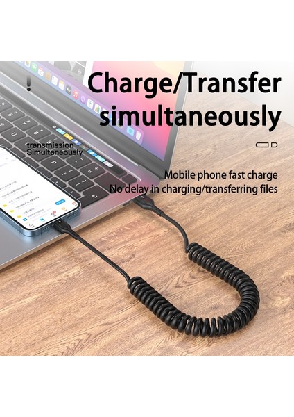 In 1 66W 5A Hızlı Şarj Tipi C Kablo 3A USB Mikro Kablo Xiaomi Redmi Için Huawei Onur Telefon Şarj Cihazı Araba Bahar USB Kabloları (Yurt Dışından) fırsatları