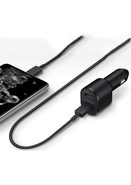 Orijinal 60W Samsung Süper Hızlı Araç Şarj Cihazı Pd USB C Tipi Bağlantı Noktası Oto Cargador 45W Galaxy S22 5g S21 Not 20 10 Z Flip3 A52 M52 (Yurt Dışından) indirimleri