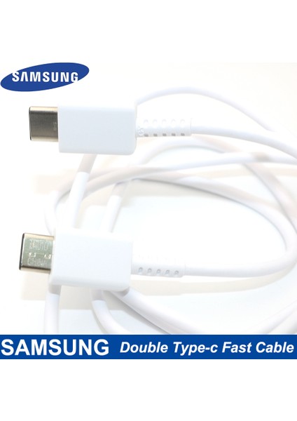 Orijinal Samsung Çift Tip-C Kablo 3A Hızlı Şarj Cihazı Samsung Note 10 Huaweı Için Google Nexus 6p 5x Hızlı Şarj Adaptörü.. (Yurt Dışından) fiyatları