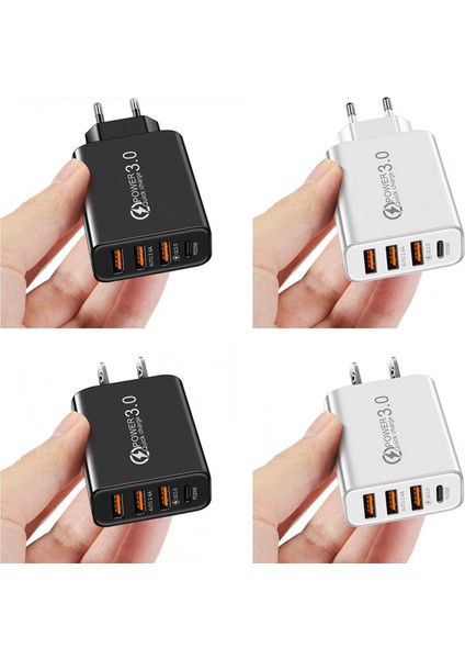 Evrensel 5V2A Şarj Kafası Cep Telefonu Şarj Cihazı Tip-C Avrupa ve Amerika Ab Standart Şarj Adaptörü Iphone Samsung Için (Yurt Dışından) fiyatları