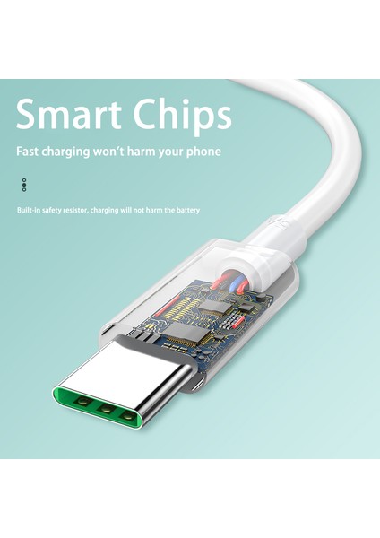 USB C Kablosu 5A Hızlı Şarj Kablosu Oppo Find x Reno R17 Cep Telefonu Aksesuarları Veri Kablosu C Tipi Kablo Şarj Cihazı USB Kablosu (Yurt Dışından) fiyatları