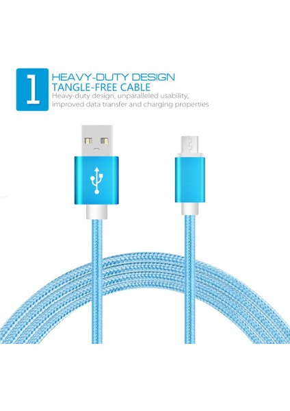 Naylon Kaplama USB Kablosu Şarj Cihazı Şarj Hattı Veri Aktarımı Sync Kablosu iPhone Aydınlatma Tipi C Android Cep Telefonu 1 M/2 M/3 M (Yurt Dışından) fırsatları
