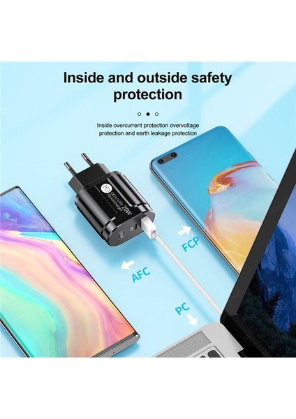 Pd 20W USB C Şarj Cihazı Hızlı Şarj Qc3.0 Telefon Adaptörü iPhone 13 12 11 Pro Huawei Samsung Xiaomi Tip C Hızlı Şarj Şarj Cihazı (Yurt Dışından) indirimleri