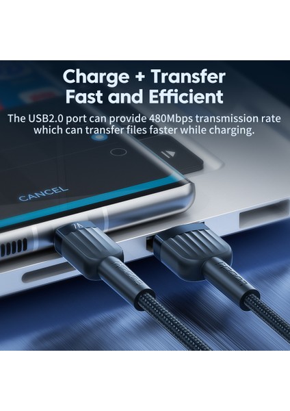 Toocki 7A USB C Tipi Kablo Huawei Onur Için 100 W/66 W Hızlı Şarj Cihazı Şarj Tipi C Usb-C Kablosu 3 M Xiaomi Poco Oneplus Samsung (Yurt Dışından) fırsatları