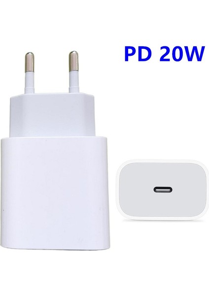 Hızlı Şarj 20W Usb-C Tip-C Şarj Adaptörü Duvar Ab Abd Tak Apple iPhone 14 13 12 11 Pro Max 8 7 6 Artı Xiaomi Poco F3 X3 (Yurt Dışından) fırsatları