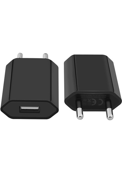 2 Adet Siyah 1A Ab Tak USB Hızlı Şarj Cihazı Cep Telefonu Duvar Seyahat Güç Adaptörü Cep Telefonu Için (Yurt Dışından) fiyatları