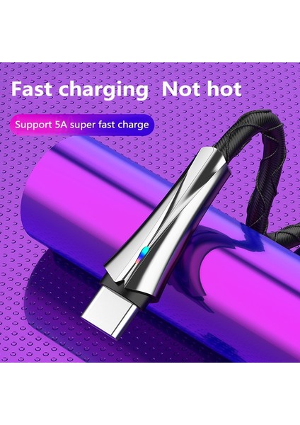 Ryra 5A USB C Tipi Kablo Tel Samsung S10 S20 Xiaomi 11 Cep Telefonu Hızlı Şarj Kablosu Tip-C Şarj Cihazı Mikro USB Kabloları (Yurt Dışından) fiyatları