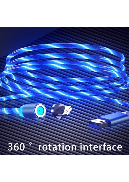 Aydınlık Manyetik Kablo Hızlı Şarj Tipi-C Mikro USB Kablosu Şarj Cep Telefonu Xiaomi Huawei iPhone 14 12 13 11 Kablo (Yurt Dışından) modelleri