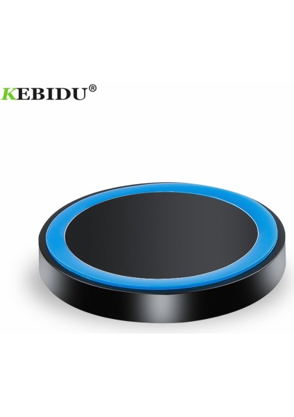Kebıdu 5W Qi Kablosuz Şarj Cihazı iPhone x Xs Max Xr 8 Artı Hızlı Şarj Samsung S8 S9 Artı Not 9 8 USB Telefon Şarj Aleti Pedi (Yurt Dışından) fırsatları