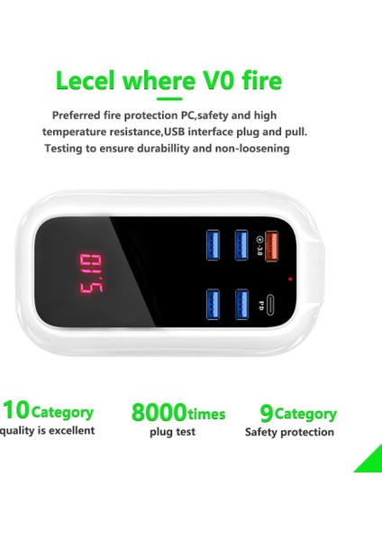 Pd 30W USB Şarj Cihazı Çoklu Bağlantı Noktası 1.5m Kablo Hızlı Şarj 3.0 Hızlı Şarj Cihazı Güç Adaptörü Ab Ingiltere Abd Tak Cep Telefonu Duvar Şarj Cihazları (Yurt Dışından) modelleri